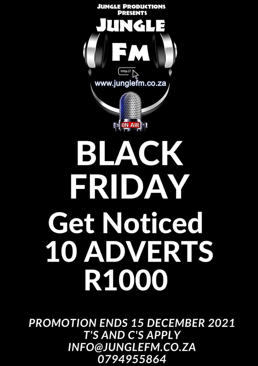avinmoorley's tweet photo. Let Junglefm get your business noticed https://t.co/uNDsxAnJQc