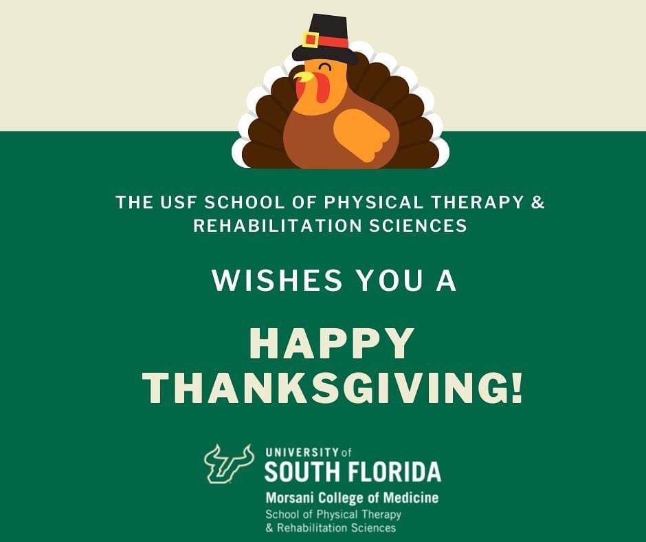 Wishing you all a Happy Thanksgiving. We are thankful for our students, faculty, staff, alumni, and all of you!