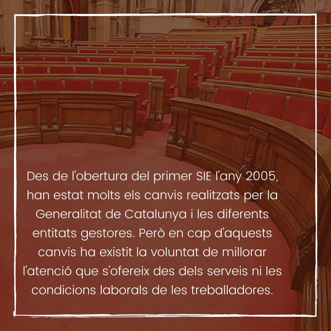 dignitatsies's tweet photo. Des de l'any 2005, en cap dels canvis que ha fet la Generalitat, no hi ha hagut la voluntat de millorar les nostres condicions laborals.

#25N
#niunamés
#DignitatSIEs
#ViolènciesMasclistes https://t.co/VVI4tPTTE8