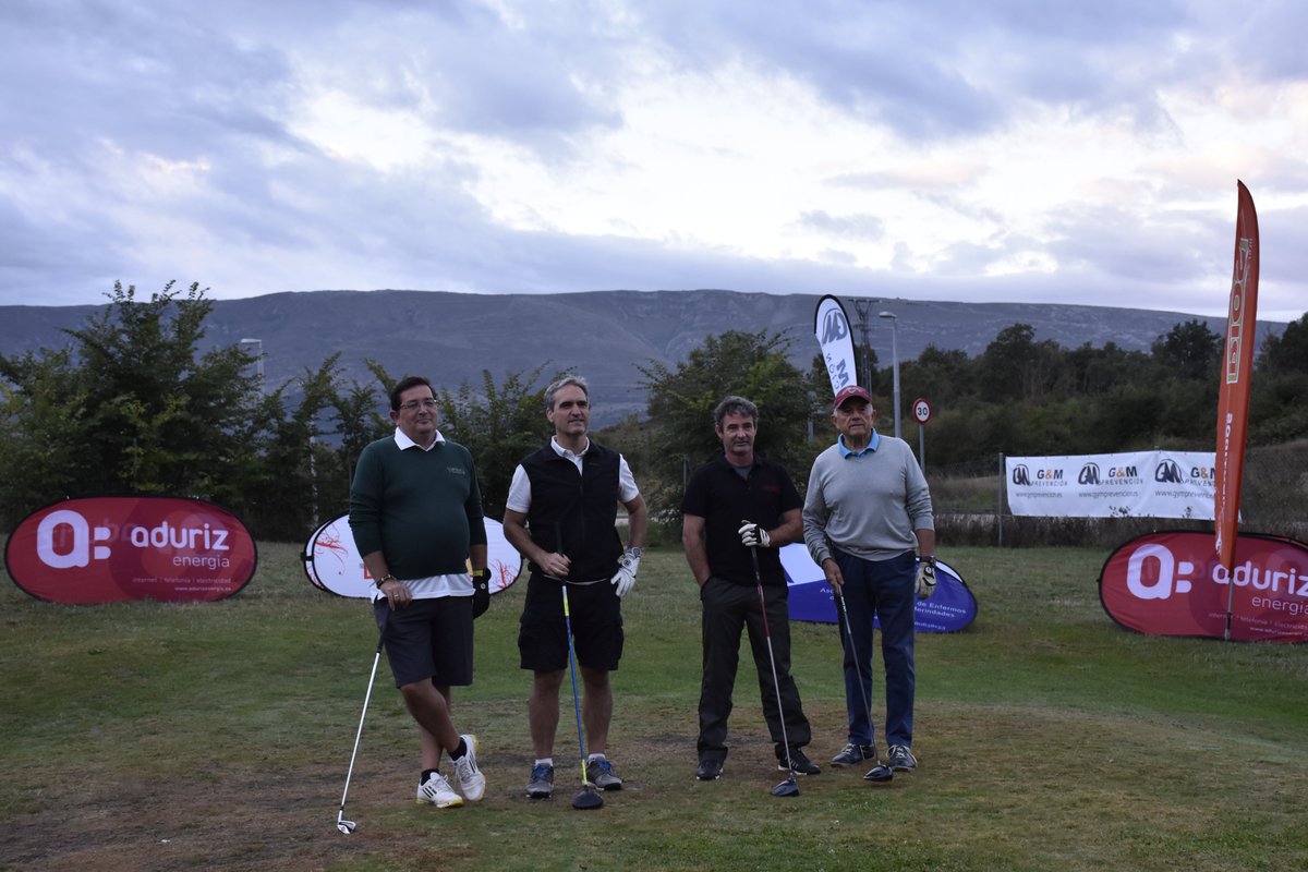 adurizenergia's tweet photo. Nuestros amigos de Afamer han retomado su torneo de golf y no podemos estar más contentos por colaborar una vez más con Familiares de Enfermos de Alzheimer de las Merindades. Qué alegría ver que se retomen los eventos, sobre todo con fines sociales #aduriz #eventos #golf #afamer https://t.co/L5UQhWiJqr