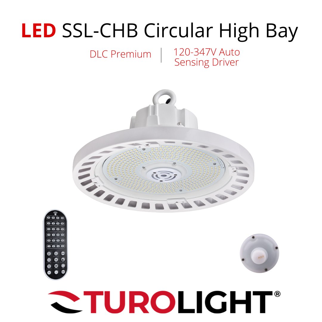 Turolight's tweet photo. The #Turolight team is happy to announce that, after more than 12 months of work, the highly demanded Hi-Bay SSL-CHB #LED fixture is back in stock! 

https://t.co/Xrv793m1Mn 

Reach out for more information on this fixture, that's ready to meet all your project needs. https://t.co/9XuDde9Qvp