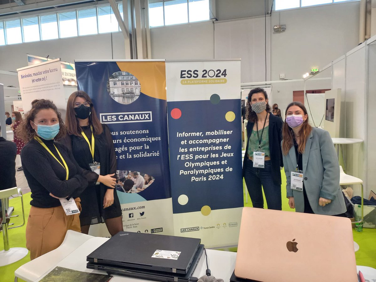 Les_Canaux's tweet photo. 🚀 Les Canaux au salon Coventis en @Occitanie sur les #achatsresponsables! 
👏 Les équipes du #boostercirculaire et de @ESS2024 y présentent leurs actions en la matière. 
Journée riche en rencontres et échanges ! https://t.co/KMRRcB6t1v