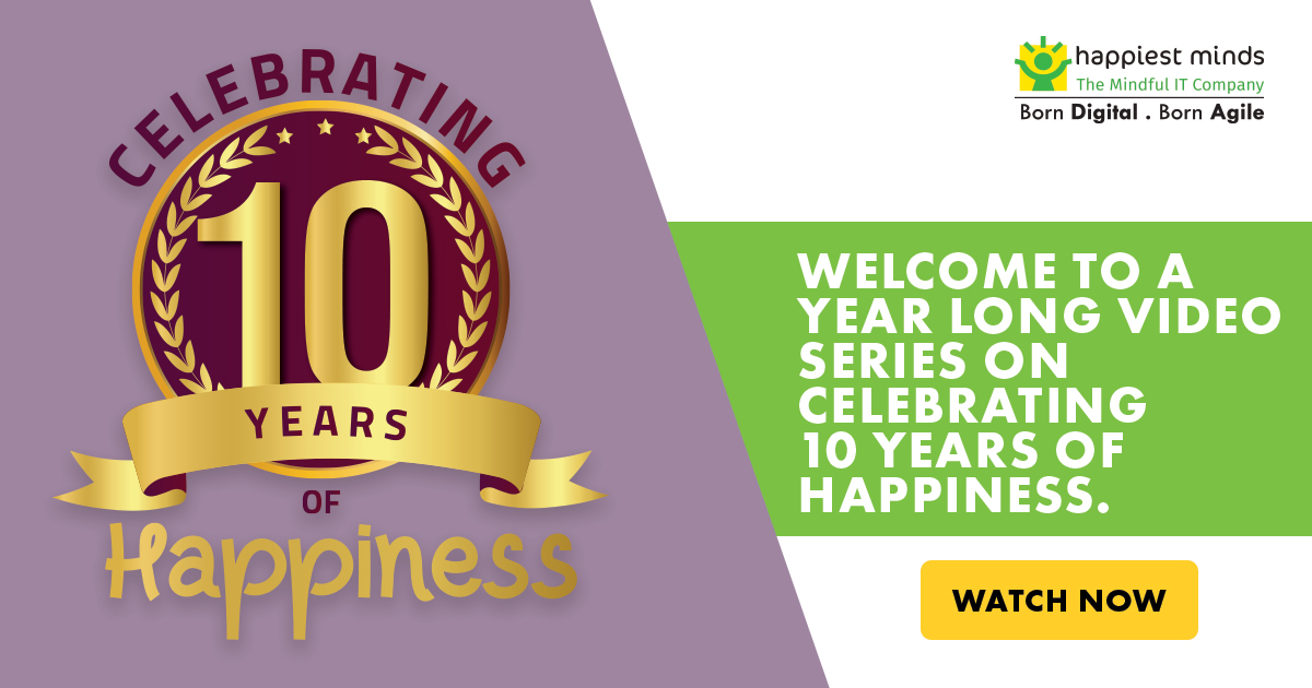 HappiestMinds's tweet photo. Happy Thanksgiving! We welcome you to this new series on #celebrating10years of Happiness & Mindfulness. Keep watching this space for more videos where team #happiestminds will share what the company means to them.
https://t.co/RVBDSFrxAL
#smilestone #decadeofhappiness #since2011 https://t.co/QgDeW2HYq2