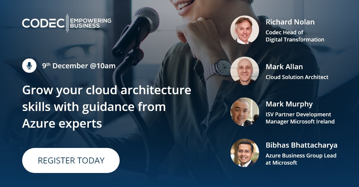 Register for our upcoming dedicated ISV webinar on the 9th Dec and find out how technology partners use Azure Marketplace to optimise their marketing efforts, go to market faster, and streamline operating costs and procurement complexity. Register TODAY - bit.ly/30W6I3u