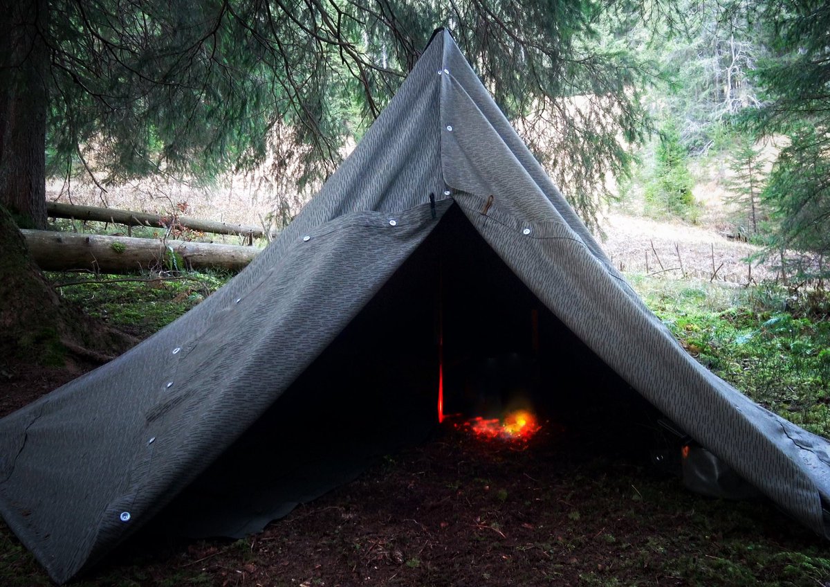 SwissBushcraft's tweet photo. In my New Video I show you how to improvise a Tent Heater only with equipment that most of us carry around in they’re backpacks, release coming Saturday at noon, wish you fun by watching, Taro https://t.co/txkRB3NFcL