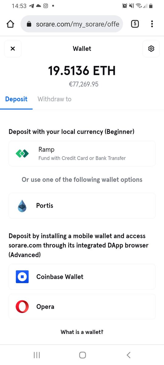 Today i sold my #NFT gallery for 19.5 #Ethereum and thats good money for me! Now i can buy a house in #Nijmegen again in 2022! Thnx to all #Sorare managers worldwide and specialy PawelTrader. Goodluck everyone but im out of the game. See ya! #OwnYourGame #Crypto #ETH #NFTGame ⚽️