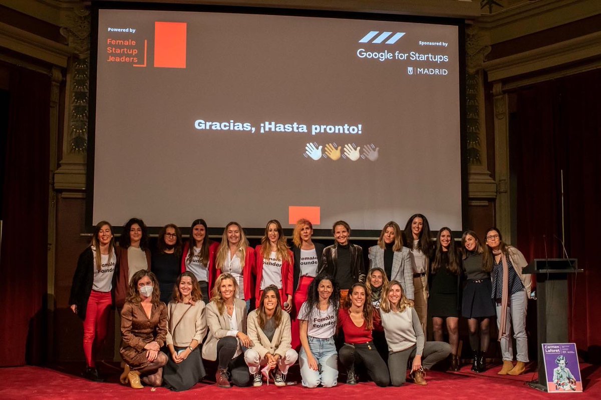 FemalestartupsL's tweet photo. Qué barbaridad.

Tardaremos unos días en recuperarnos de la resaca emocional del I #FoundersDay desde el @ateneodemadrid 

Lo podemos volver a disfrutar aquí https://t.co/2o82IxHMA7 

No podemos dejar de dar las gracias a tod@s por hacerlo posible.

Atent@s a lo que viene!🚀 https://t.co/rEkdh43hGz