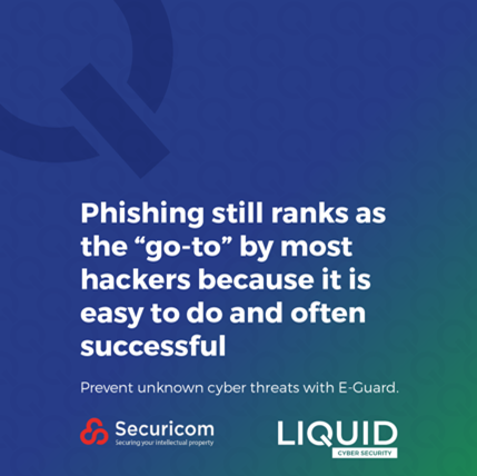 263Chat's tweet photo. Cybercriminals exploit the human factor, creating highly targeted socially engineered attacks using increasingly sophisticated threats. Prevent these unknown cyber threats with e-Guard.
 
Learn more: https://t.co/QDencY6o9S
 
#LiquidCloud #LiquidSecure #EGuard

@LiquidInTech https://t.co/meFw3csP6A