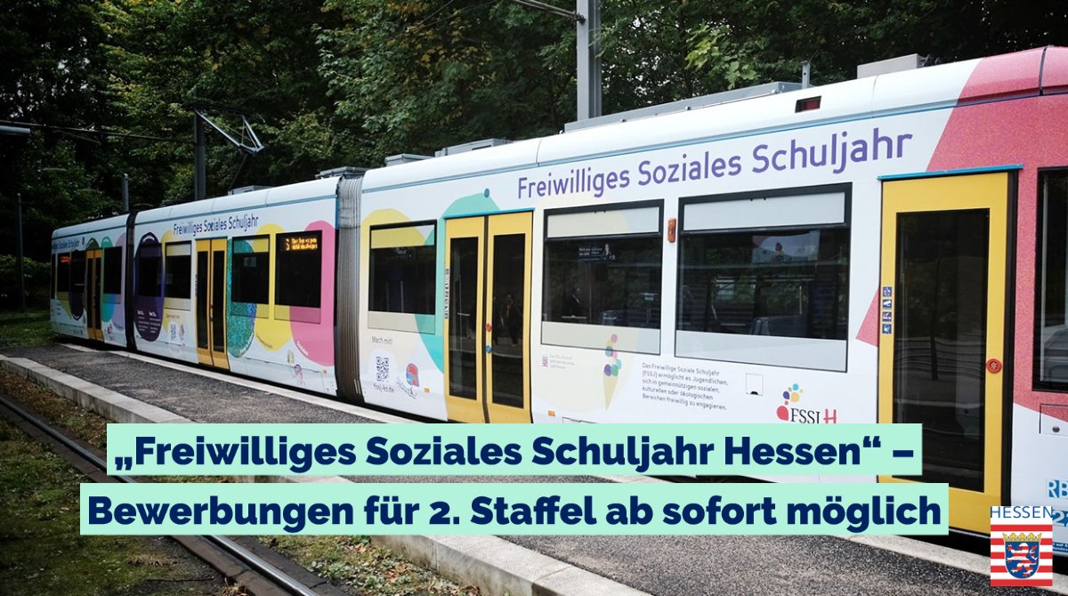 RegHessen's tweet photo. In #Hessen können sich Schülerinnen und Schüler in einem Freiwilligen Sozialen Schuljahr (#FSSJ) engagieren. Um noch mehr junge Menschen fürs Ehrenamt zu begeistern, fördert die Landesregierung ihren Einsatz auch im kommenden Jahr. Mehr Infos: https://t.co/G60E0DZ5VS https://t.co/JWCtoRp8ye