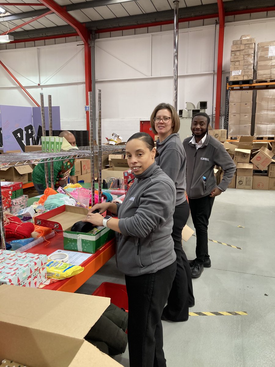 SandraShiner1's tweet photo. Operation Christmas Child - 350 boxes packed well done team!⁦@Lovell_UK⁩ @occ_uk https://t.co/1c4I1PRyB3