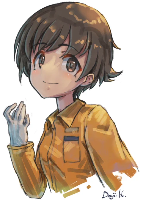 #ガルパン #garupan #GuP #ナカジマ
ライブ配信中に描きました
大洗レオポンさんチームの中嶋麗羅(なかじまれら)
1H https://t.co/5dBLxm5wLk 