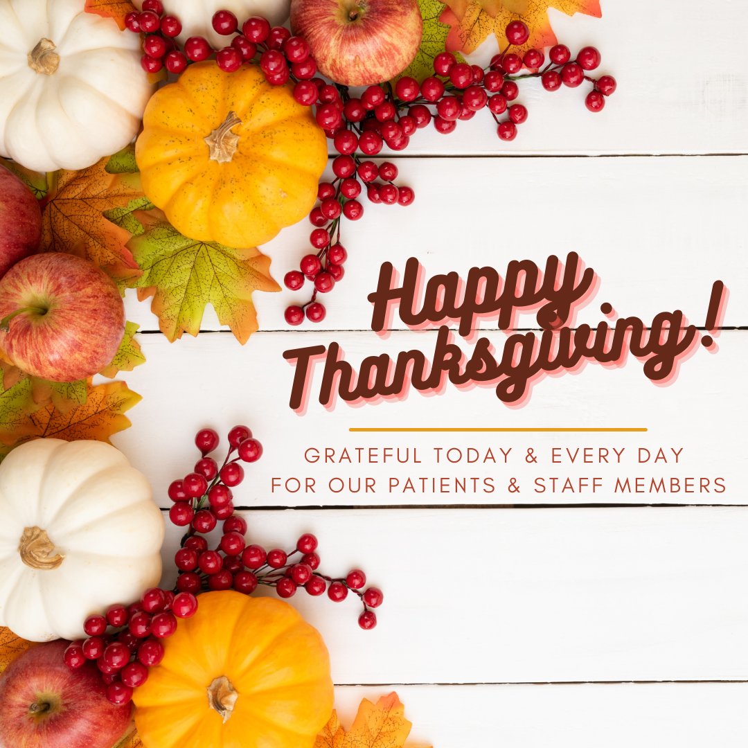 TriangleCompou1's tweet photo. This #Thanksgiving, we want to extend a sincere message of #Gratitude to all our patients and dedicated staff members. We are so very #Thankful for all that you do and wish each of you a very joyful day of #Family, food, and laughter. #Happythanksgiving #CompoundingPharmacy https://t.co/ltbKbeV5ju