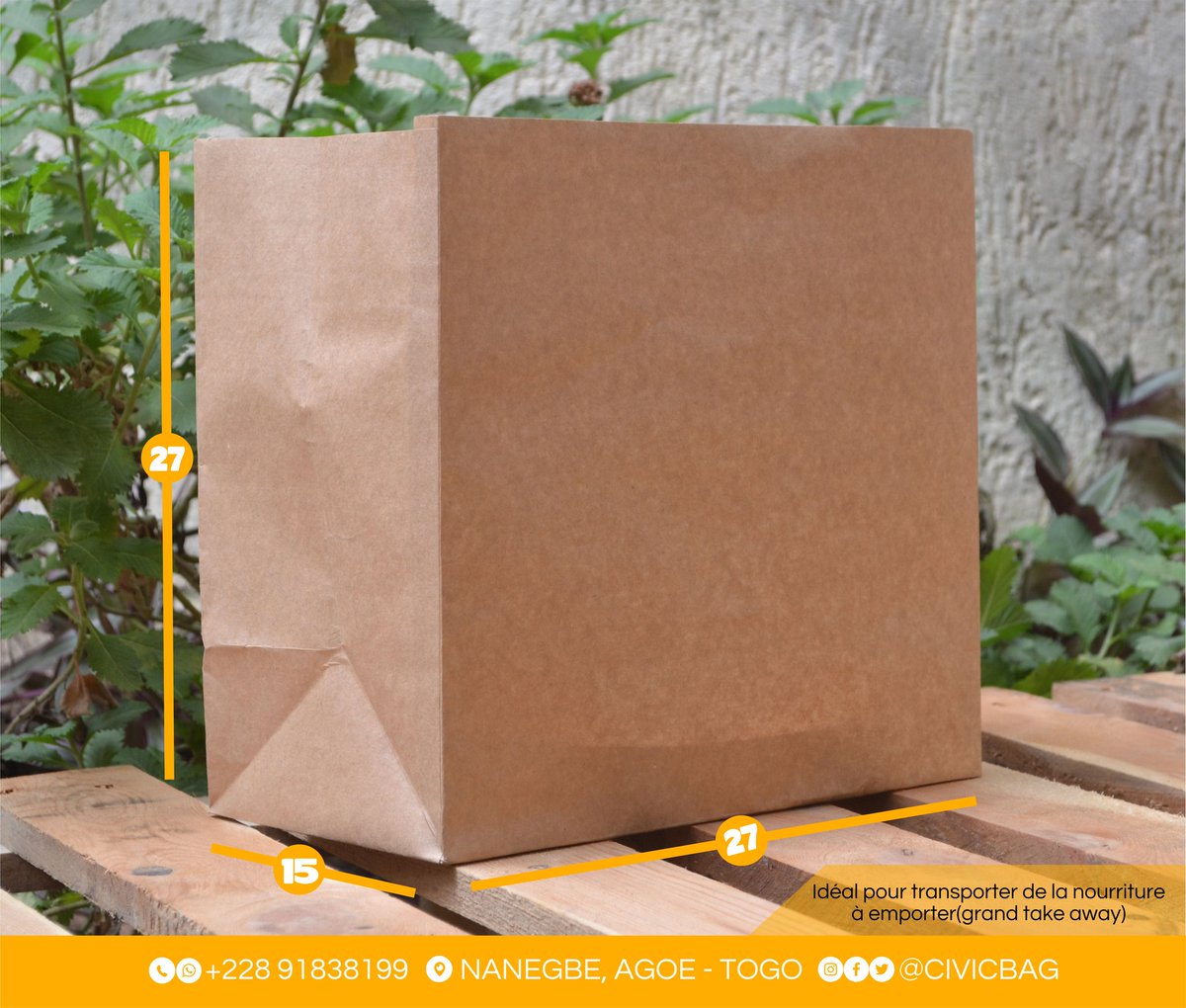 Restaurant, Fastfood, Hôtel, Service traiteur....voici votre emballage tant attendu. #nourriture,#bonneboufe, #livraison #repas #fastfood #ecologie #bioemballage