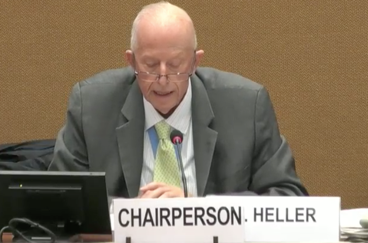 omctorg's tweet photo. #CAT72 Rapporteur says torture and ill-treatment are a serious problem in #Bolivia. State needs to adopt a law to prevent, investigate and sanction these crimes in line with the Torture Convention https://t.co/O2V0jCCO6D