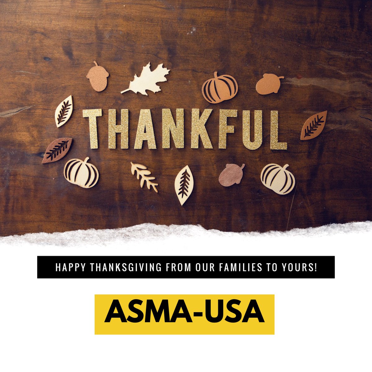Happy Thanksgiving! 🍁🦃 We are thankful to be a part of such a hardworking industry. Wishing all of you a safe and joyous holiday with family and friends! 🥧❤️ 🚧 #asmausa #sealtoprotect #asphaltemulsionsealcoat #sealcoatlife #jointhepros