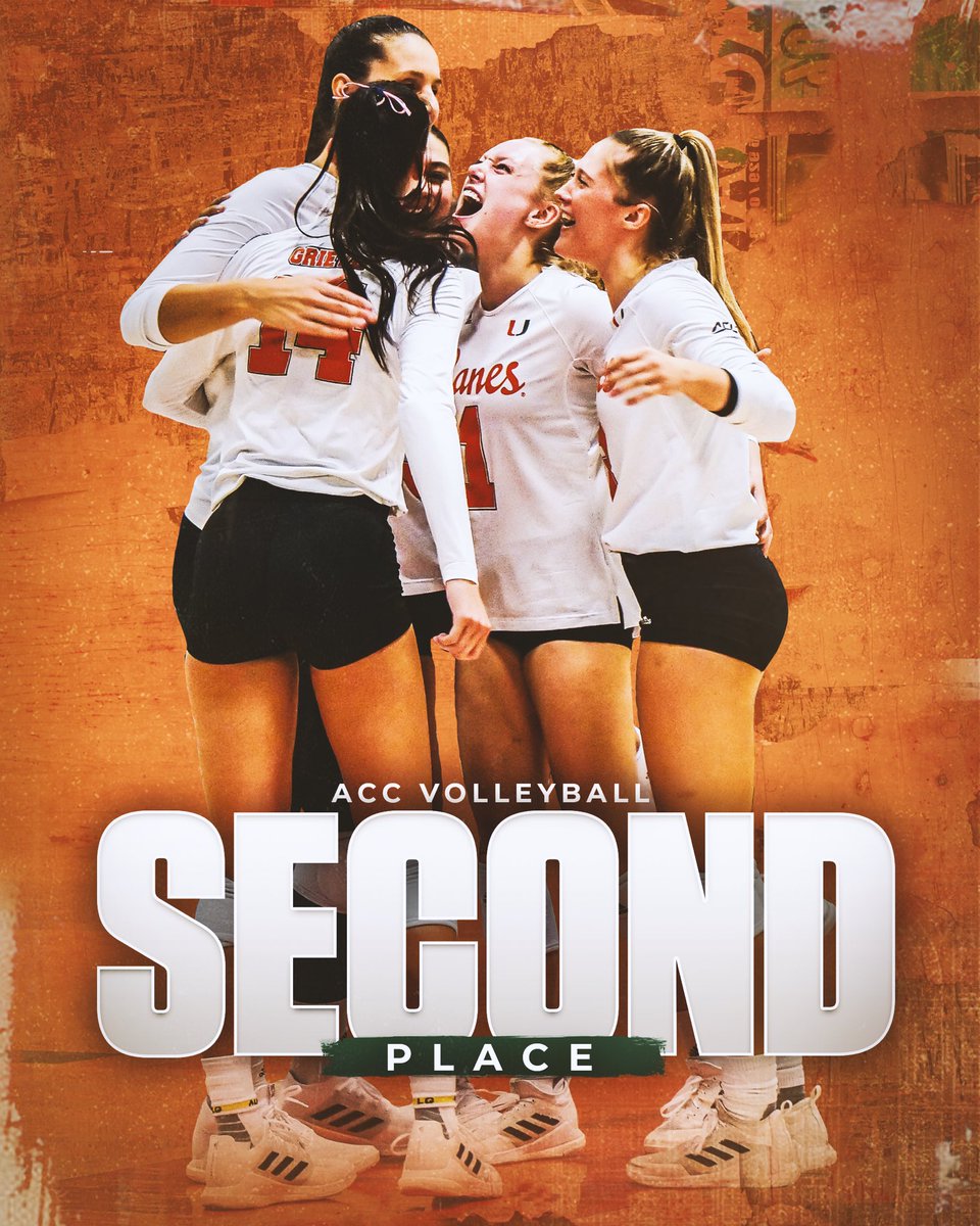 The Canes finished the season 2️⃣nd in the ACC standings‼️