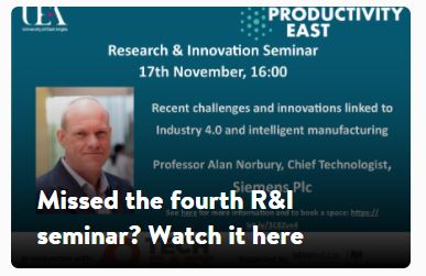 Missed our 4th R&amp;I seminar last week on #Industry40 from <a href="/alan_norbury/">Alan Norbury</a> <a href="/Siemens/">Siemens</a>? You can still catch up. See a link to the recording via our website here: bit.ly/3p69ifE #productivity #manufacturing