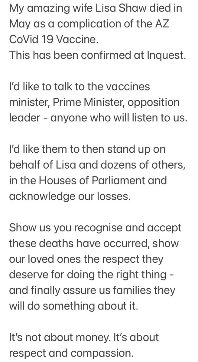 garetheve's tweet image. **Please share on behalf of Lisa and so many others** 

Thank you