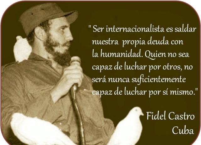 🇨🇺, los Colaboradores de la Misión Médica Cubana y el mundo, hoy rinde tributo al líder histórico de la Revolución cubana, al líder de lo humildes Fidel!

#FidelYLaColaboración #FidelPorSiempre #FidelVive #CubaCoopera #CubaVive 

<a href="/cubacooperaven/">Brigada Médica Cubana en Venezuela</a> <a href="/cubacolabora/">Brigada Médica Estado Aragua</a> <a href="/NelaTa83/">Nela TA</a>