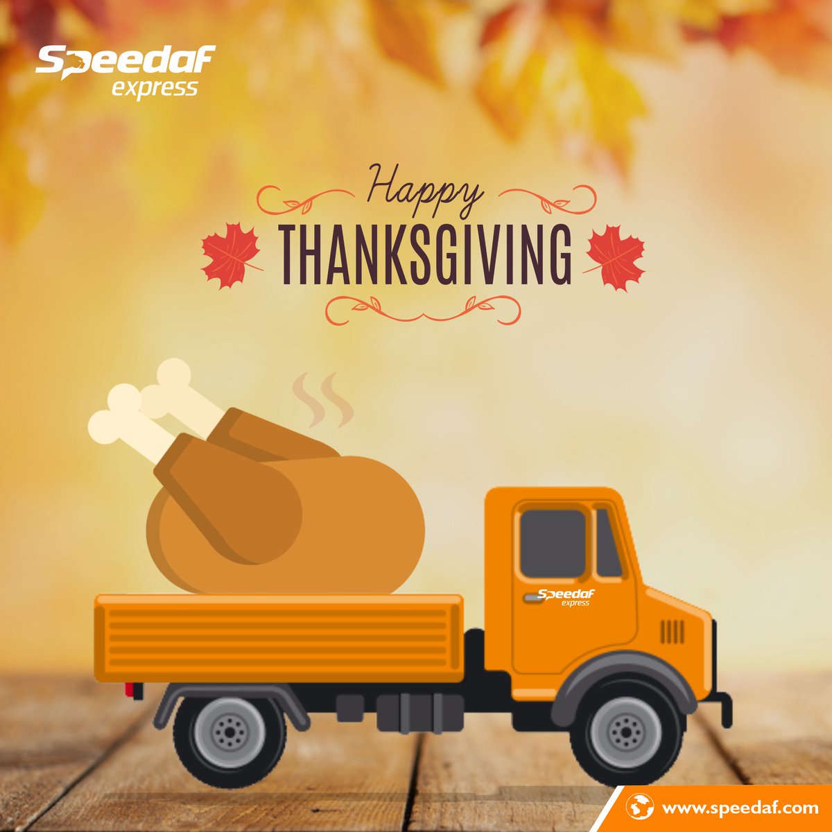 Thank you to everyone who has chosen to trust us with their goods and products, we celebrate you, Happy Thanksgiving day.