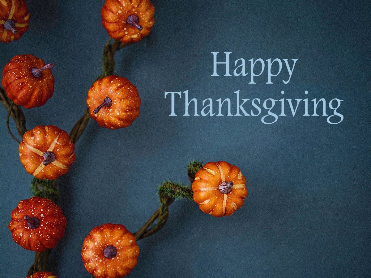 Holt_Homes's tweet photo. #Gratitude warms the soul and lightens the heart. #HappyThanksgiving to you and yours! https://t.co/IGxG6B7KIO