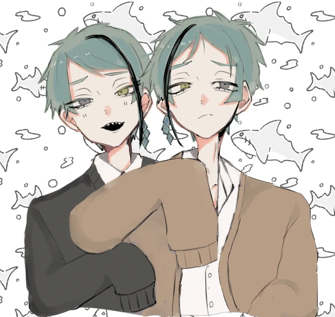 #oct萌え袖企画
#twstファンアート 
#双子の日 

らいちちゃん主催の素敵な企画に参加失礼します❕
萌え袖っていいですよね…♡
タグから素敵な他参加者様の絵が見れますので是非❣ 