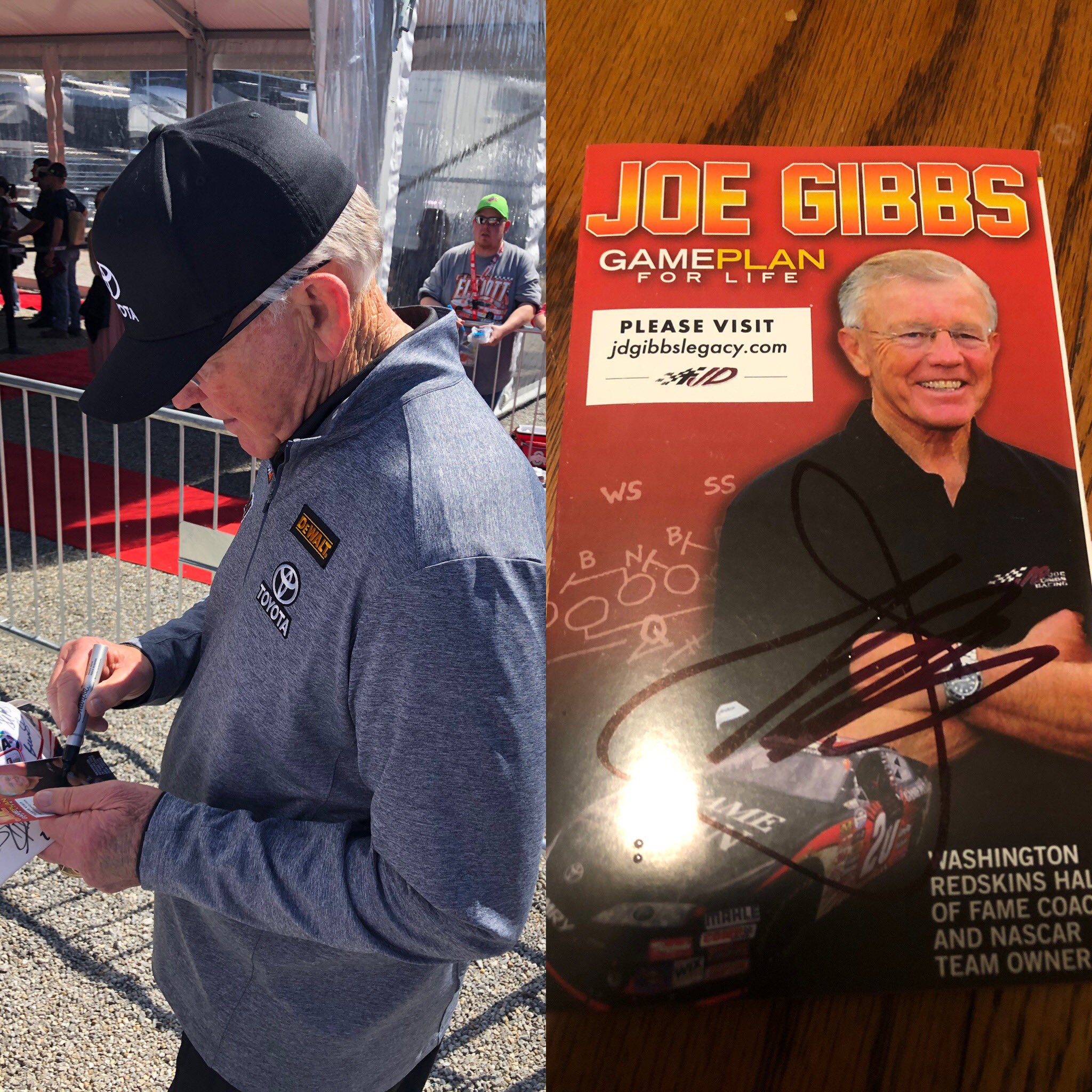 Happy birthday to the ! Coach Joe Gibbs! 