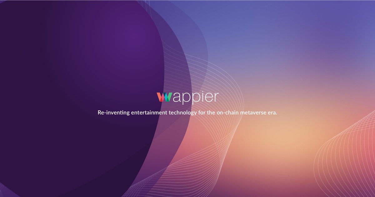 ItsIconicAgency's tweet image. Re-inventing entertainment technology for the on-chain metaverse era, deploying AI-powered optimization tech to on-chain and off-chain apps, economies and markets. Learn more about @wappier: wappier.com #wappier #enterthemetaverse