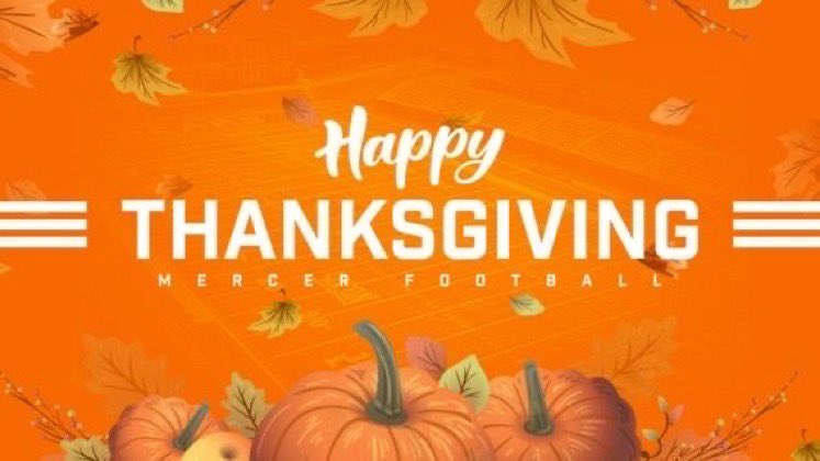 Thank you Mercer football🧡