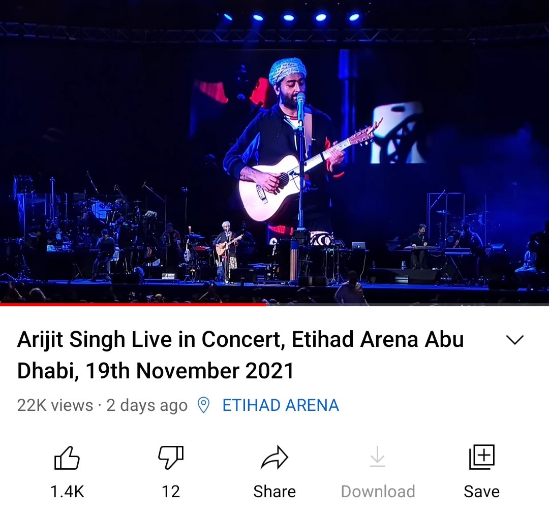 musicaddaindia's tweet photo. What a crazy show it was❤️!
There's a time stamp in the comment section also(I haven't used)!

Thank me later(Chhaiya Chhaiya was something next level)
#ArijitSinghlive
#ArijitSingh #IIFA2020 #oriyonmusic #sunnymr #abudhabi

https://t.co/BWRe6ua3Md https://t.co/7qhmmdRVQP