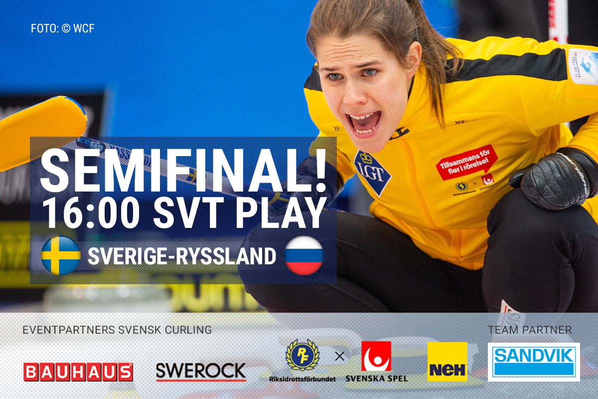 svenskcurling's tweet photo. Nu laddar vi för att följa och heja! Semifinal 16:00 där @teamhasselborg möter Ryssland. 
Livesändning på SVT Play https://t.co/Vb5r7dDf59
Heja Sverige! 🇸🇪🥌🙌
#ecc2021 #worldcurling #bauhaussverige #swerock #tillsammansförflerirörelse #nehreklam #sandvikgroup https://t.co/n4AV2Y5cLD