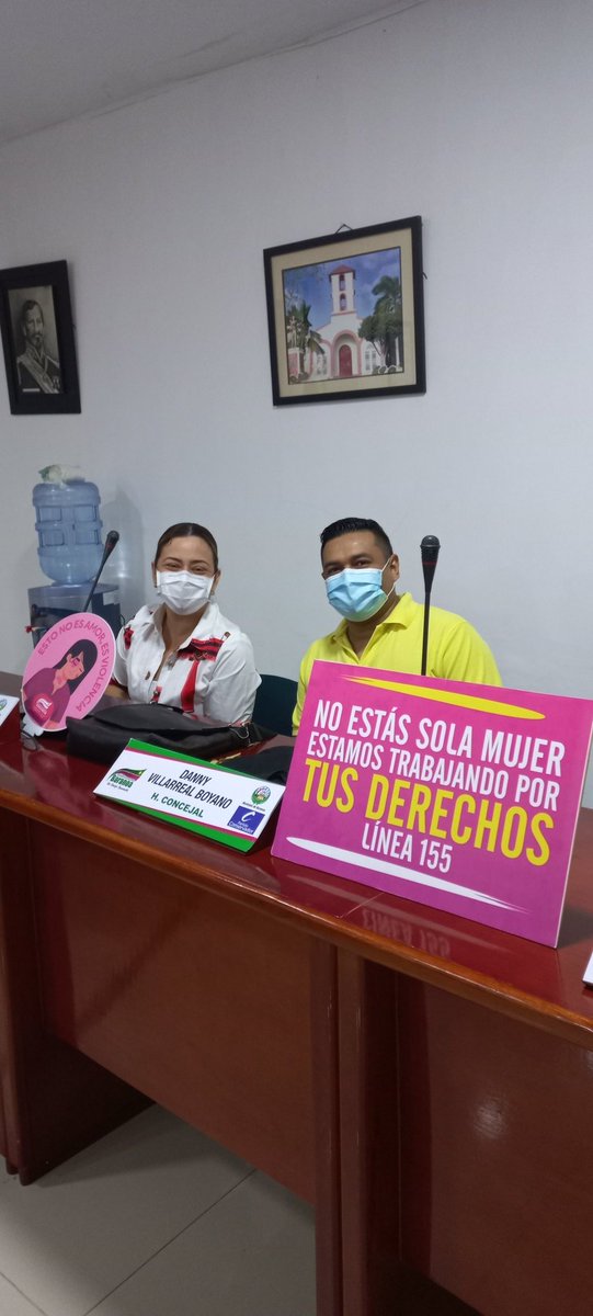 concejoBaranoa1's tweet photo. Sesion correspondiente  al día 25 de noviembre del 2021, Los Honorables concejales en el Día Internacional de la Eliminación de la Violencia contra la Mujer 2021 
Un concejo innovador de la mano de la mujer. 
#unconcejoinnovador 🤝 https://t.co/pKropBbl6l