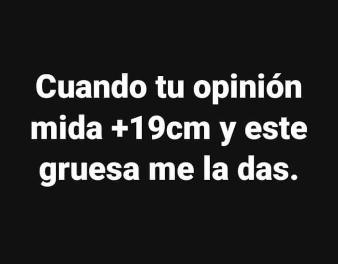 Para: los haters
De: mí

😘