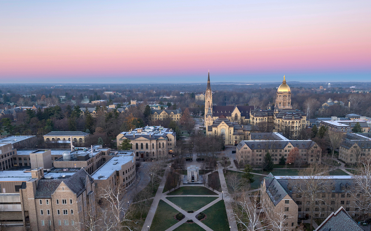 NotreDame's tweet photo. We're wishing you happiness and health this Thanksgiving.

Give thanks and enjoy the day! https://t.co/jzMMjhIhrt