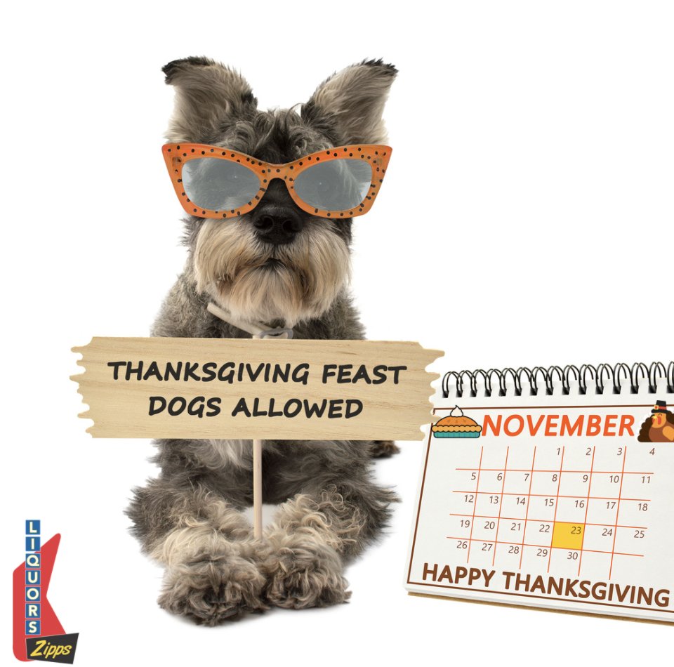 Happy Thanksgiving from Zipps Liquor! 

We will be closed today for Thanksgiving. We hope you and your family have a great, safe, relaxing, and fun day! 

#happythanksgiving #thanksgiving #zippsliquor