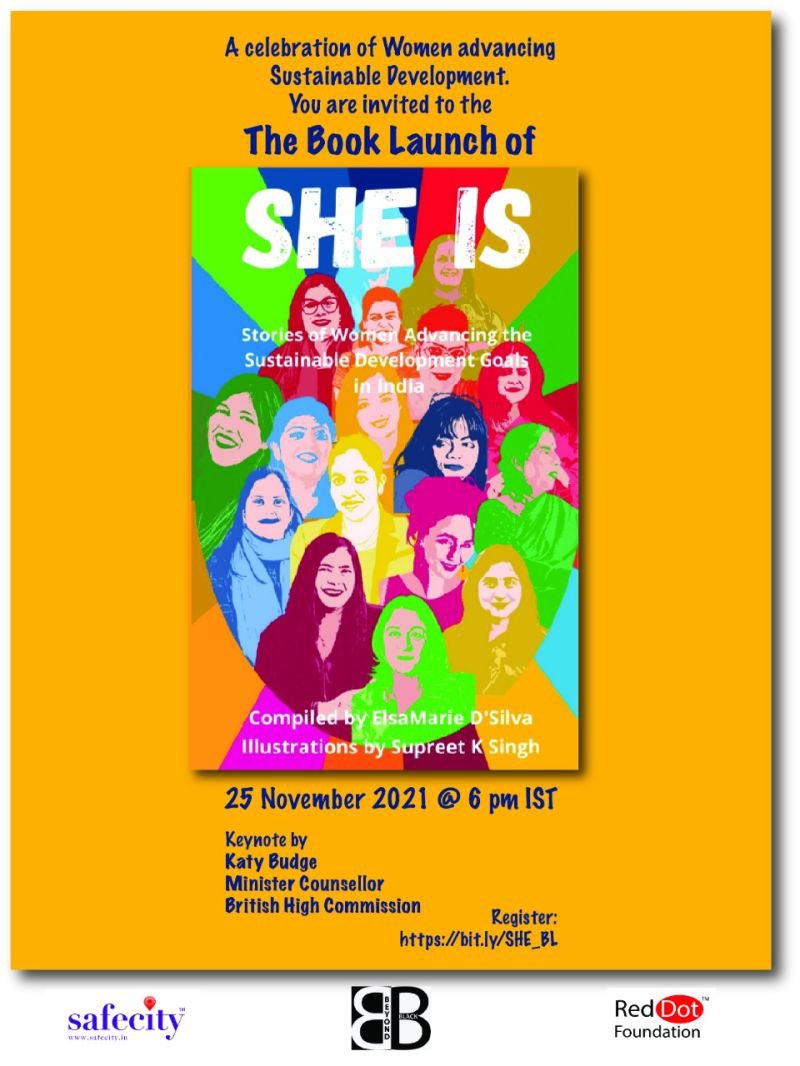 #SHEIS 
Superb #Booklaunch <a href="/elsamariedsilva/">ElsaMarie D'Silva (she/her) 🇮🇳</a> and team! Heartiest congratulations! Kudos to all women achievers and their collective pledge to achieve the SDGs! <a href="/shabsids/">Shabnam Siddiqui</a> <a href="/10sunshinegal/">Raakhee Suryaprakash</a>