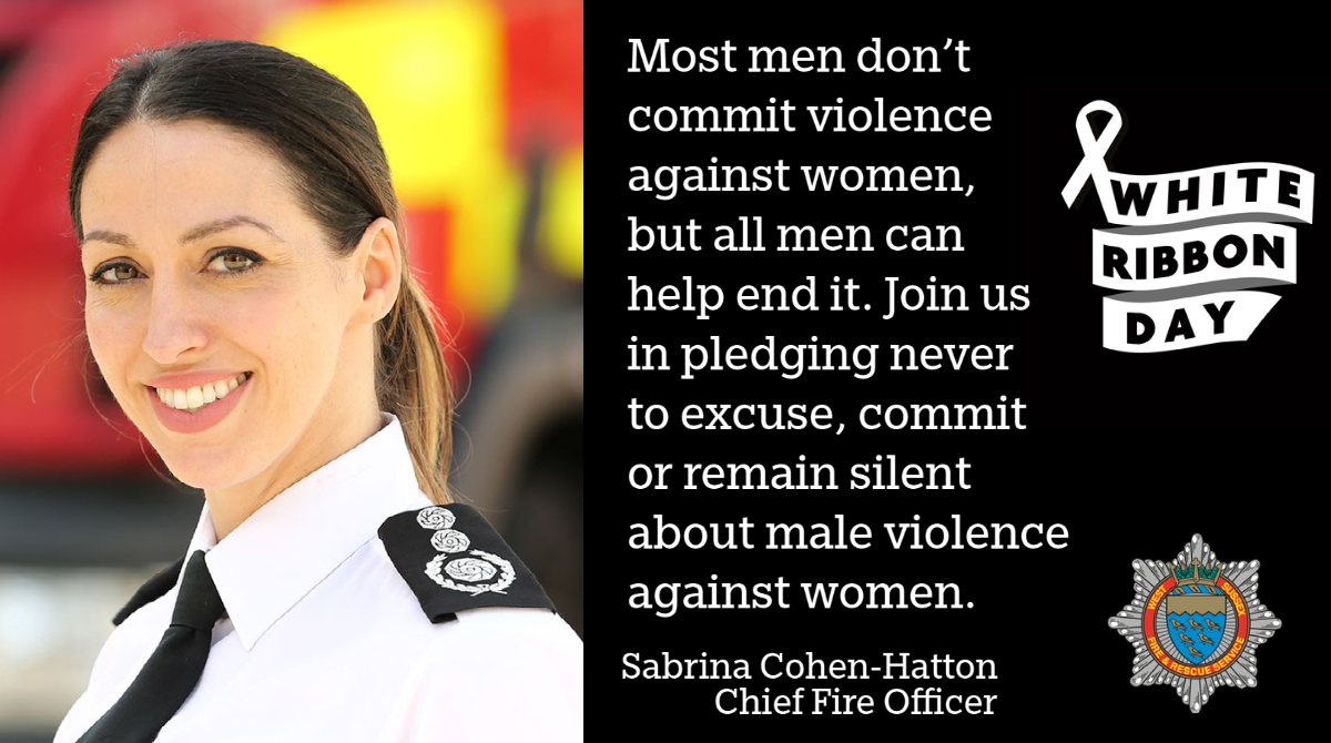 We are proud to #MakeThePromise today and demand an end to all violence against women as part of #WhiteRibbonDay.

Find out more here: whiteribbon.org.uk