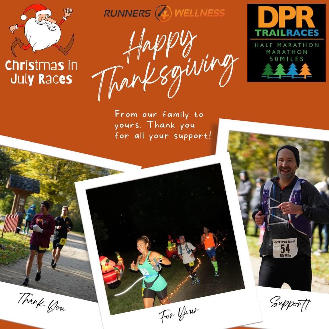 DPRTrailRaces's tweet photo. Thank you for all your support! We hope you have a safe and wonderful Thanksgiving! https://t.co/BkIC9Udvn0