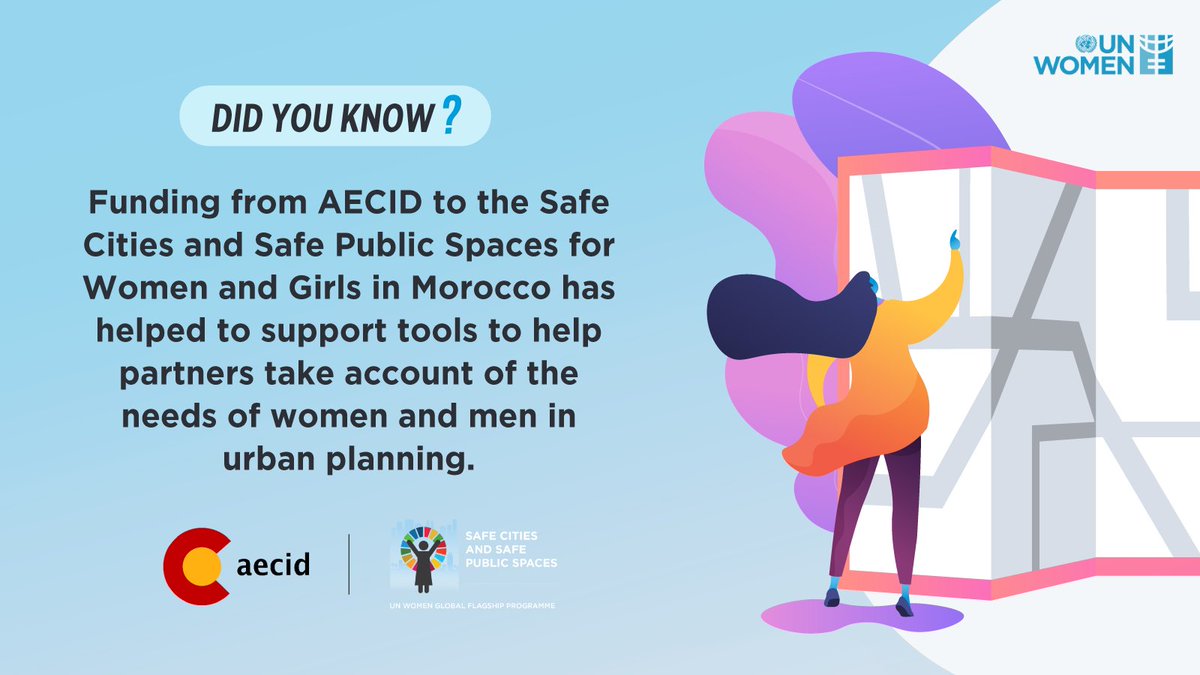 AECID_es's tweet photo. @UN_Women Global Flagship Programme Initiative Safe Cities and Safe Public Spaces is a good example of this collaborative effort, and now turns 10 years old.

👩‍👧A decade of fruitful cooperation 🇪🇸🤝🇺🇳

Happy 10th Anniversary!

👉https://t.co/MjXzXWvygW

#FundingGenderEquality https://t.co/Di9m45xZIP