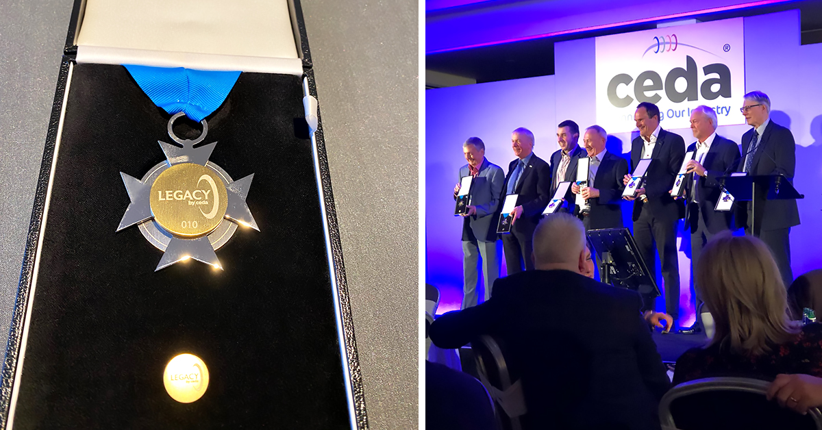 WilliamsRef's tweet photo. Big congratulations to our sales and marketing director, Malcolm Harling, and the six other winners, who were presented with a CEDA Legacy Award, recognising their contributions to the industry. #SuperProud
#CEDA #awards #CEDAconference @CEDAUK https://t.co/5gV18aeg4p