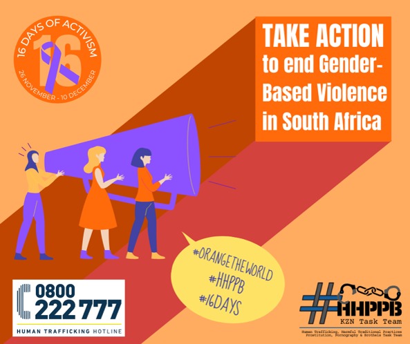 NFN_SA's tweet photo. Today is International Day for the Elimination of Violence against Women, marking the first day of the 16 Days of Activism Against Gender-Based Violence Campaign in South Africa
@seevictimsfree @SA_ResourceLine #hhppb #EndTrafficking https://t.co/Nn5qlwv37X