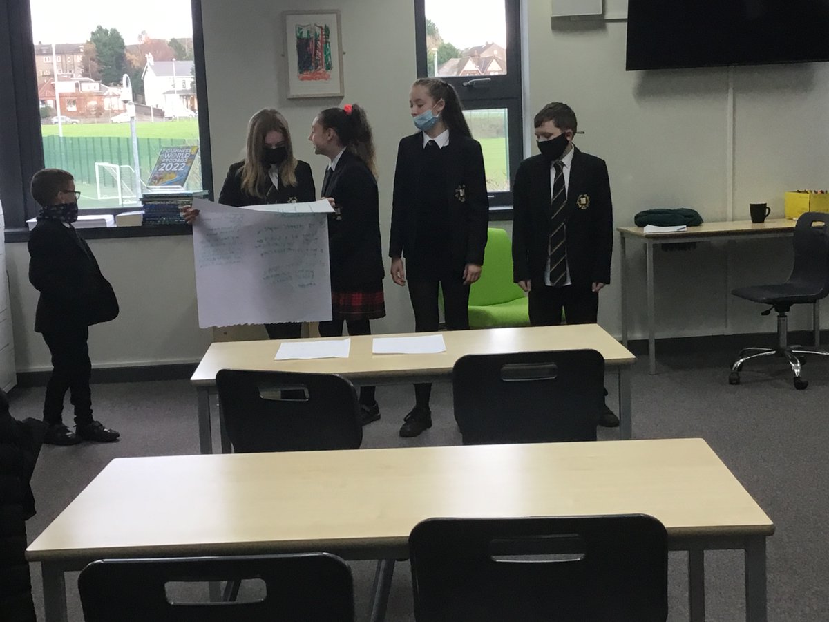 stamlibrarian's tweet photo. Thank you to Scottish Book Trust for funding a couple of great sessions with performance poet Jenny Lyndsay and some of our S1 Pupils. The pupils had a great time building their poems and confidence. @ambeesenglish @stambrosehigh @scottishbktrust https://t.co/MihiH7Bo98