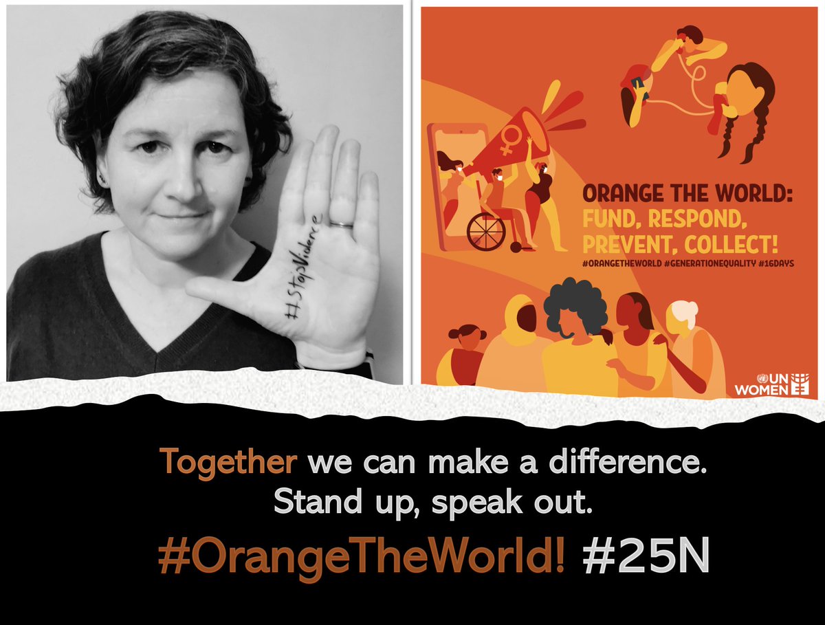 Today is International Day for the Elimination of Violence Against Women. Follow the link to see 10 simple steps all of us can take to stop violence unwomen.org/en/news/storie…
#25novembre #violenceagainstwomen #25N #OrangeTheWorld