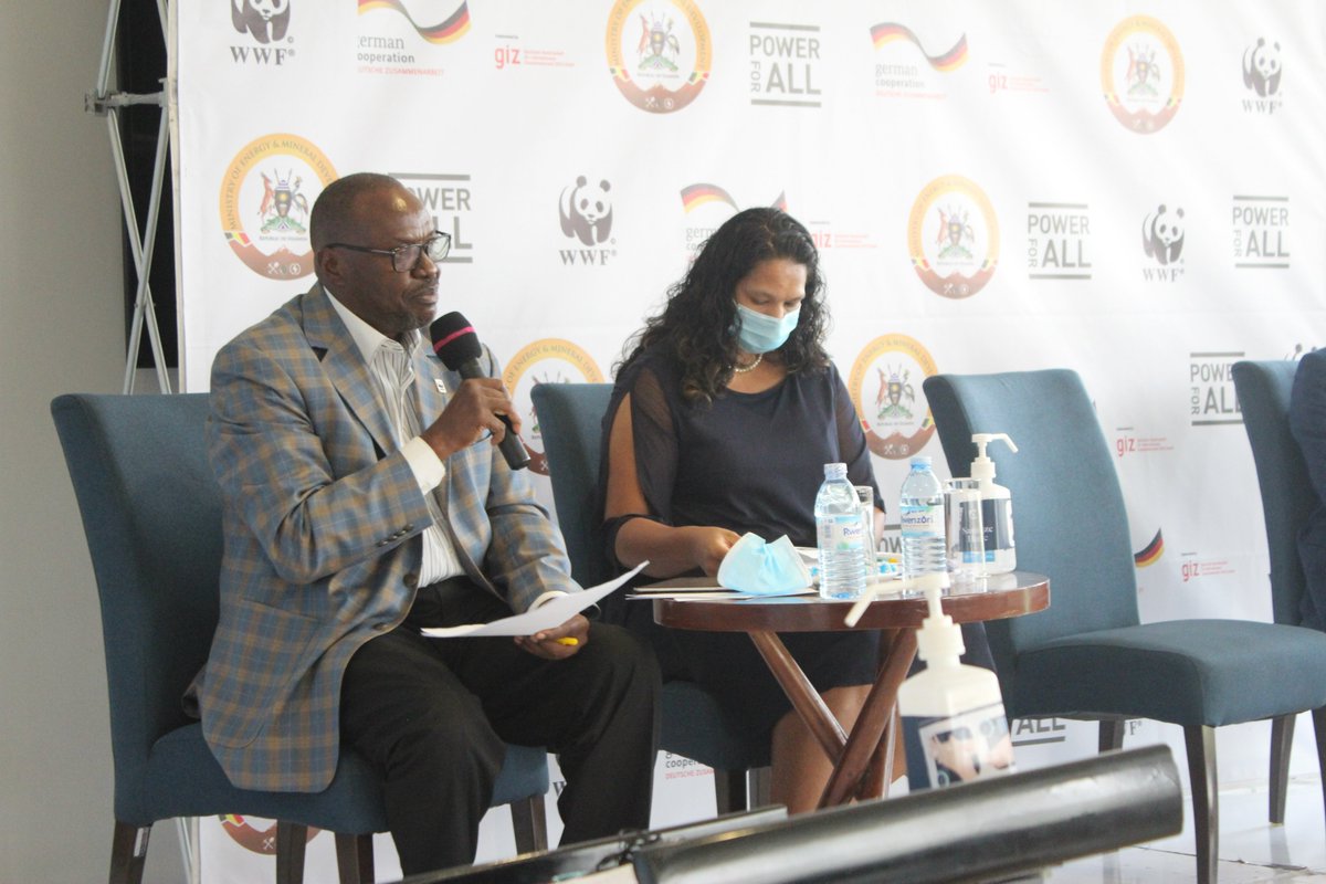 WWFUganda's tweet photo. More Investments in the Mini grids system is the only solution for Renewable Energy Promotion in Uganda-@WWF_UgCD tells government at the #EnergyWeek21 Power Forum @NankabirwaRS @100reMap @MEMD_Uganda https://t.co/iTHtghEbuC