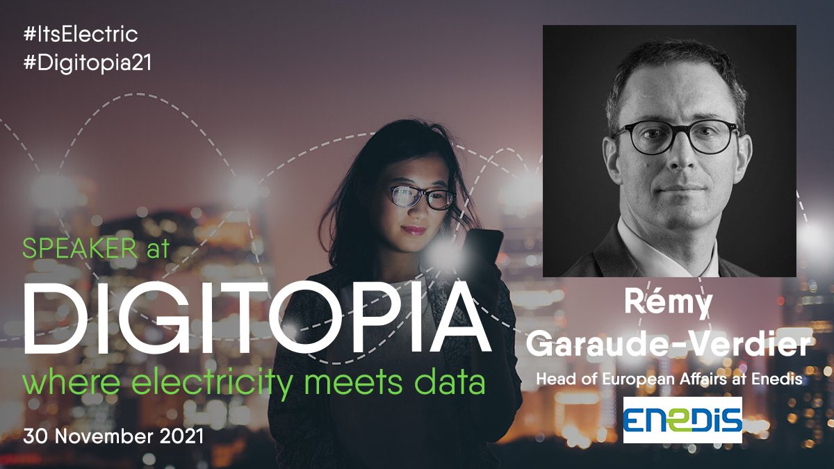 rgaraude's tweet photo. 🗓 next Tuesday enter the world of #Digitopia21 at @Eurelectric⚡️
We ought to make it right to achieve the twin green and digital transitions 

I am excited to speak at the panel on #CyberSecurity and system #resilience on behalf of @enedis 

Register now: https://t.co/22J7BKwS8a https://t.co/AZfbp7KIZH