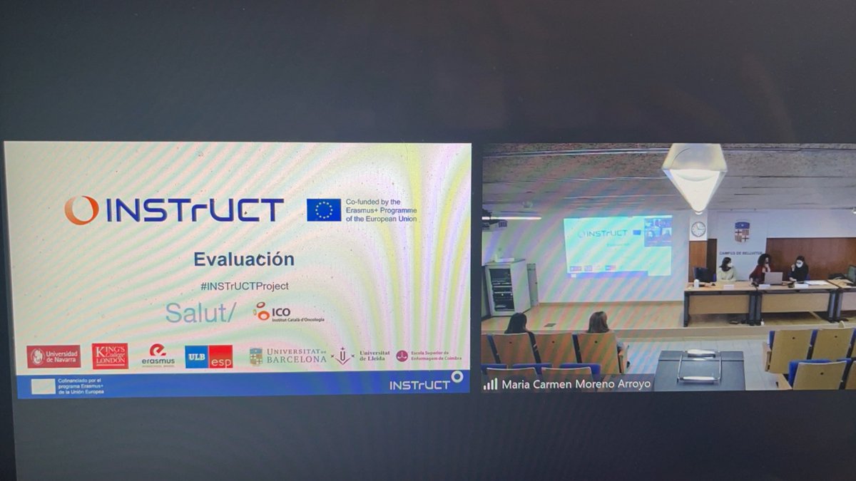 Training event of the ERASMUS+ #INSTrUCTProject!