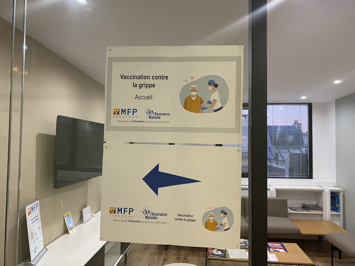 MfpsPrevention's tweet photo. La campagne de vaccination antigrippale au bénéfice des assurés sociaux de @MfpsPrevention a débuté depuis lundi. En admin. centrale où au sein des différents sites en région, les équipes proposent aux agents une vaccination gratuite contre la grippe sur leur lieu de travail. https://t.co/vsNsfCN3wS