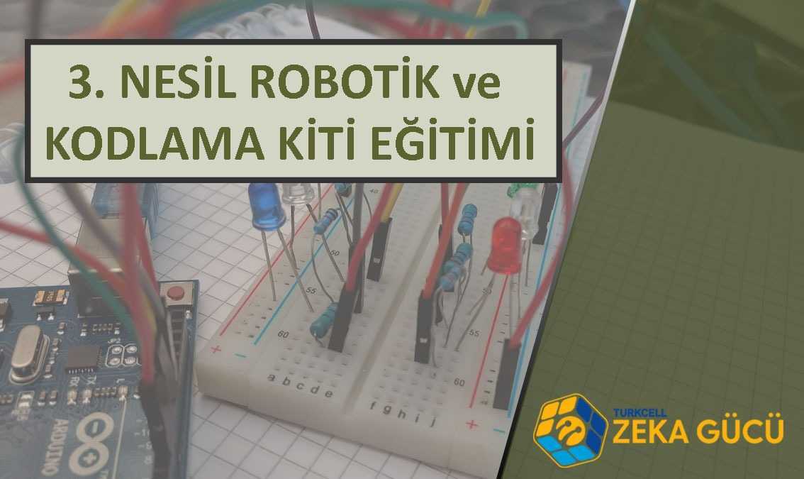 Zengin içeriğiyle dikkatleri üzerine çeken Turkcell 3. Nesil Robotik ve Kodlama Kiti eğitimi yayınlandı! 🥳
Eğitime göz atmak isterseniz zekaguculms.turkcell.com.tr adresine bekliyoruz😊