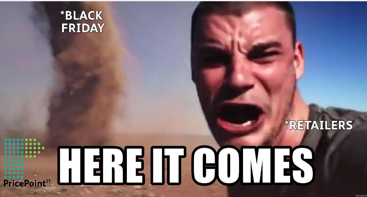 pricepointit's tweet photo. Prepare yourselves, brace for the fast pace shoppers and the masses coming for your specials and excellence.
#Blackfriday #Customers #Greatdeals #massivesavings #Retailers https://t.co/Zmzzh0CRLi