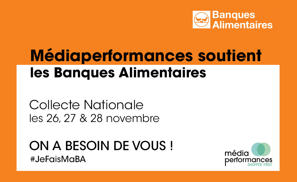 Mediaperformances (@mediaperforman) on Twitter photo 10% des Français sont en situation de précarité alimentaire. Rendez vous en magasin les 26, 27 et 28 novembre pour la 𝗖𝗼𝗹𝗹𝗲𝗰𝘁𝗲 𝗡𝗮𝘁𝗶𝗼𝗻𝗮𝗹𝗲 des <a href="/BanquesAlim/">Banques Alimentaires</a>
#JeFaisMaBA #engagement #RSE #toussolidaires #Solidarité <a href="/champier_l/">Laurence Champier</a> <a href="/RmyGerin/">Rémy Gerin</a> 10% des Français sont en situation de précarité alimentaire. Rendez vous en magasin les 26, 27 et 28 novembre pour la 𝗖𝗼𝗹𝗹𝗲𝗰𝘁𝗲 𝗡𝗮𝘁𝗶𝗼𝗻𝗮𝗹𝗲 des <a href="/BanquesAlim/">Banques Alimentaires</a>
#JeFaisMaBA #engagement #RSE #toussolidaires #Solidarité <a href="/champier_l/">Laurence Champier</a> <a href="/RmyGerin/">Rémy Gerin</a>